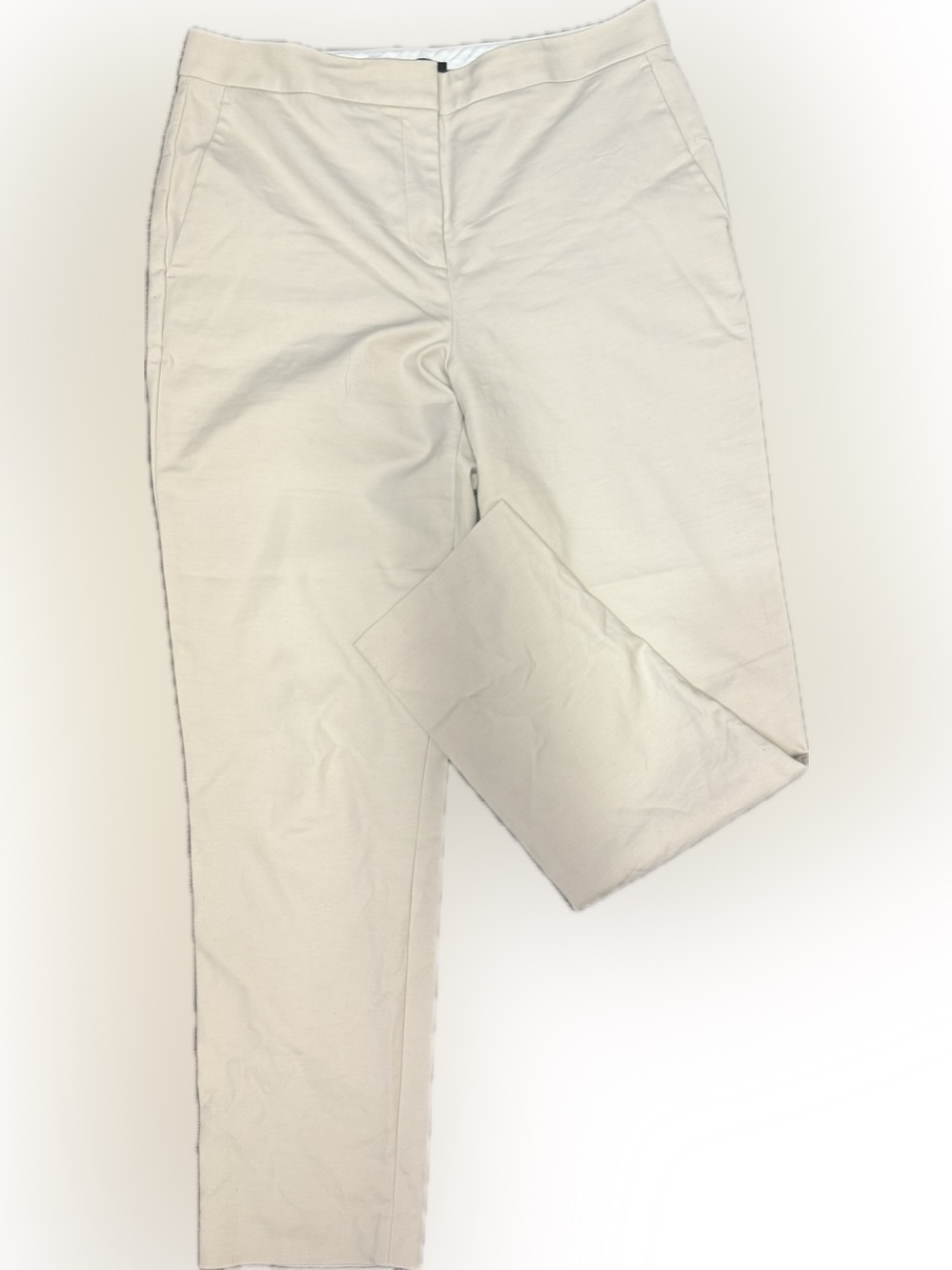 Ann Taylor Women’s Beige Stretch Chino Pants | Sz 10T